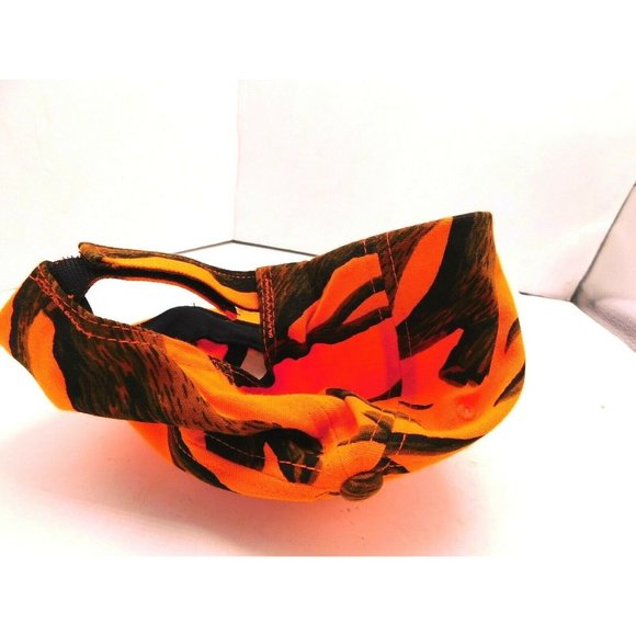 Youngs Greenhouse Sturgeon Lake Hat Cap Strapback Orange Brown Minnesota - Picture 9 of 9